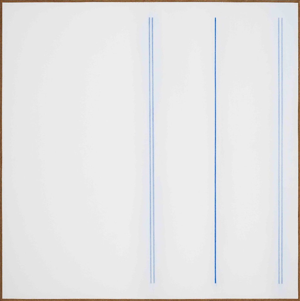 Cinq-lignes-bleues-01032019-Gesso-et-crayon-bleu-sur-toile-120x120cm.jpg